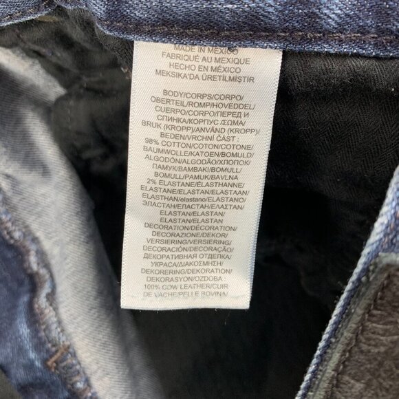 Ralph Lauren Polo Mens Pants 33 Blue Jeans Varick Slim Straight Denim 33x32 - Picture 9 of 13